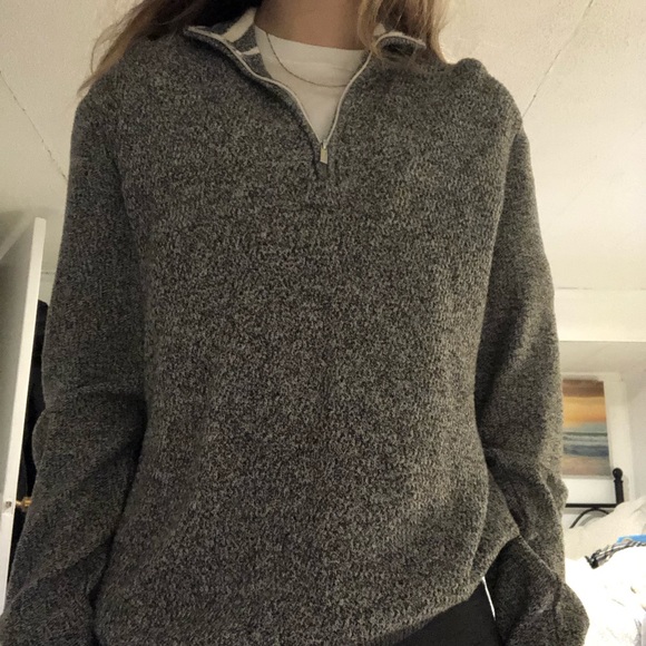 calvin klein quarter zip - Picture 3 of 4